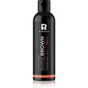 BYROKKOShine Brown Peach védő olaj a barnulás elősegítésére SPF 6 Azonnal elérhető