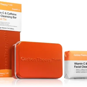 Alacsony ár Carbon TheorySupaVIT-C Facial Cleansing Bar tisztító szappan arcra C vitamin