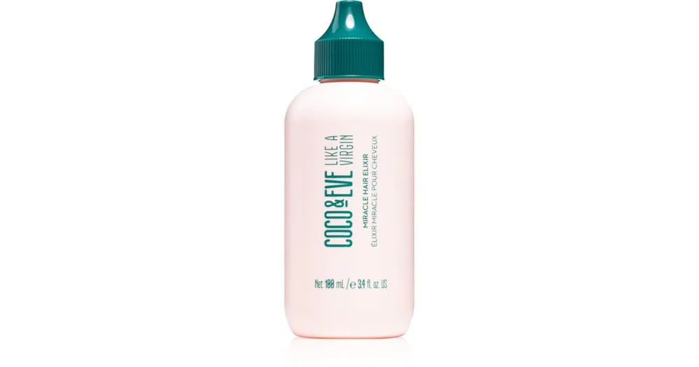 Coco & EveLike A Virgin Miracle Hair Elixir öblítést nem igénylő elixír a fénylő és selymes hajért Biztonságos vásárlás