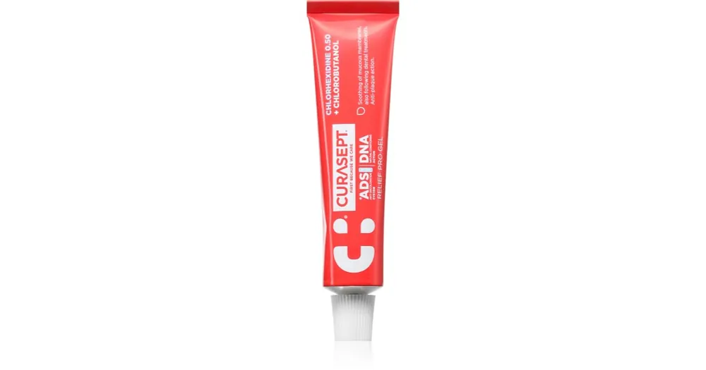 Gyors kiszállítás CuraseptADS DNA Relief Pro gél ínyre és a szájnyálkahártyára