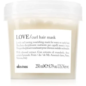 Kedvezmény DavinesLove Curl Hair Mask intenzíven tápláló maszk göndör hajra