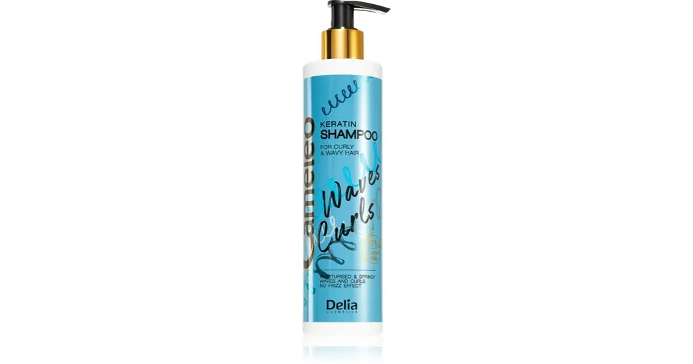 Kedvezmény Delia CosmeticsCameleo Fale Loki sampon hullámos és göndör hajra keratinnal