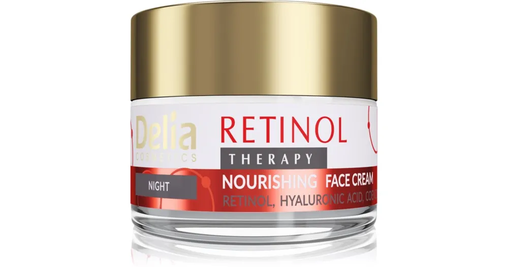 Nézd meg most Delia CosmeticsRetinol Therapy tápláló éjszakai krém