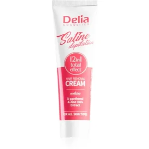 Árengedmény Delia CosmeticsSatine Depilation 12in1 Total Effect szőrtelenítő krém minden bőrtípusra