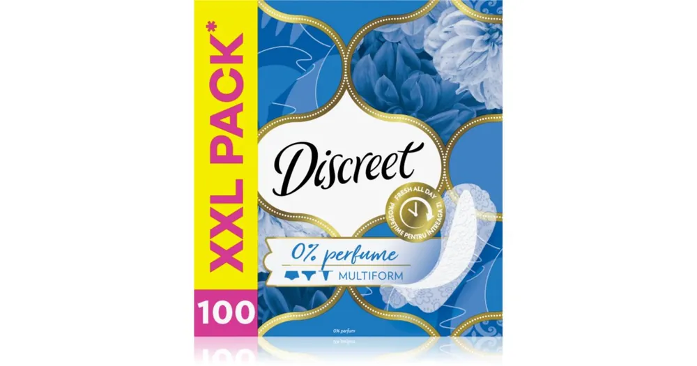 Prémium DiscreetMultiform 0 % Perfume tisztasági betétek