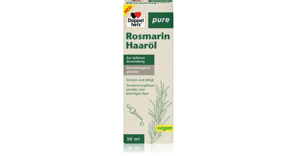 Doppelherzpure Rosmarin Haaroel hajolaj a haj megerősítésére Ajánlat