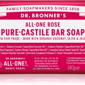 Utolsó esély Dr. Bronner’sRose Szilárd szappan