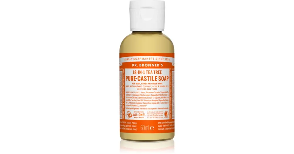 Expressz kézbesítés Dr. Bronner’sTea Tree folyékony univerzális szappan