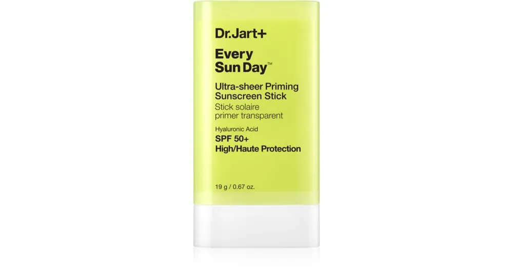 Dr. Jart+Every Sun Day™ Ultra-Sheer Priming Sunscreen Stick SPF50 napozó krém stift Kedvezményes ár