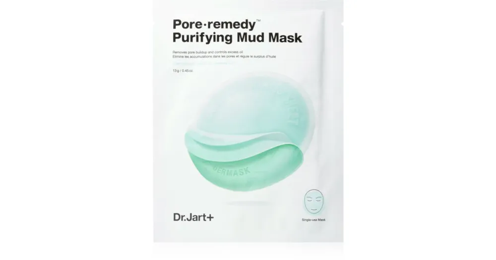 Akciós ár Dr. Jart+Pore Remedy™ Purifying Mud Mask tisztító iszappakolás a fénylő arcbőr és a kitágult pórusok ellen