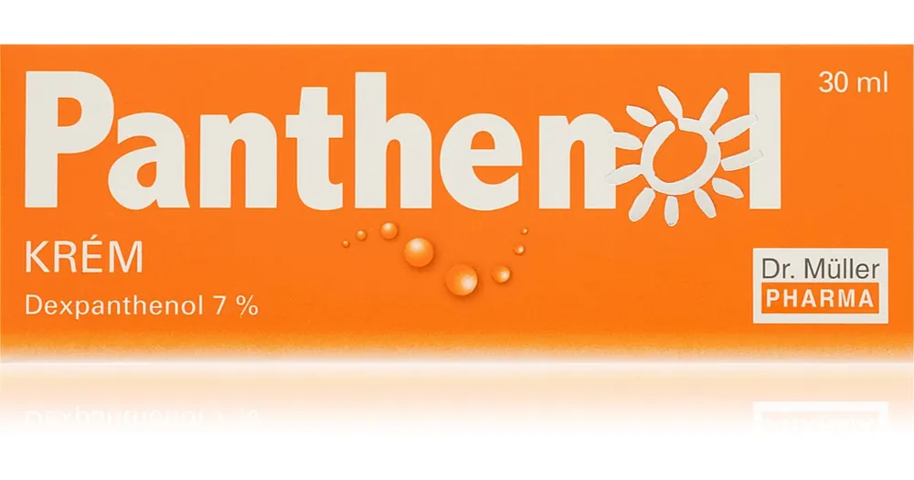 Szuper ajánlat Dr. MüllerPanthenol cream 7% hidratáló és nyugtató krém napozás után