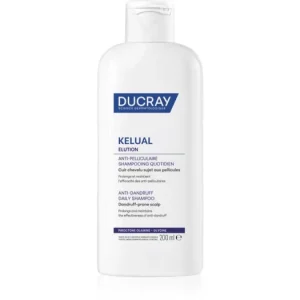Kedvezményes ár DucrayKelual Elution Anti-Dandruff Daily Shampoo újraépítő sampon az érzékeny fejbőr egyensúlyának helyreállítására