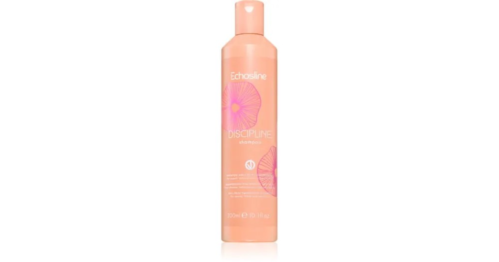 EchoslineDiscipline Shampoo kisimító sampon a rakoncátlan és töredezett hajra Vásárlói kedvenc