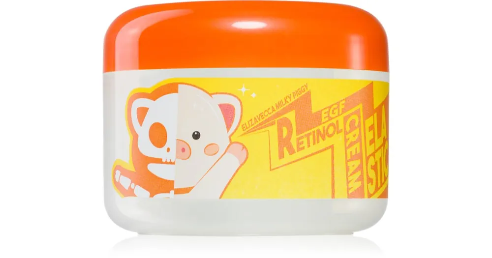 Ne maradj le ElizaveccaMilky Piggy EGF Elastic Retinol Cream mélyen regeneráló éjszakai krém retinollal