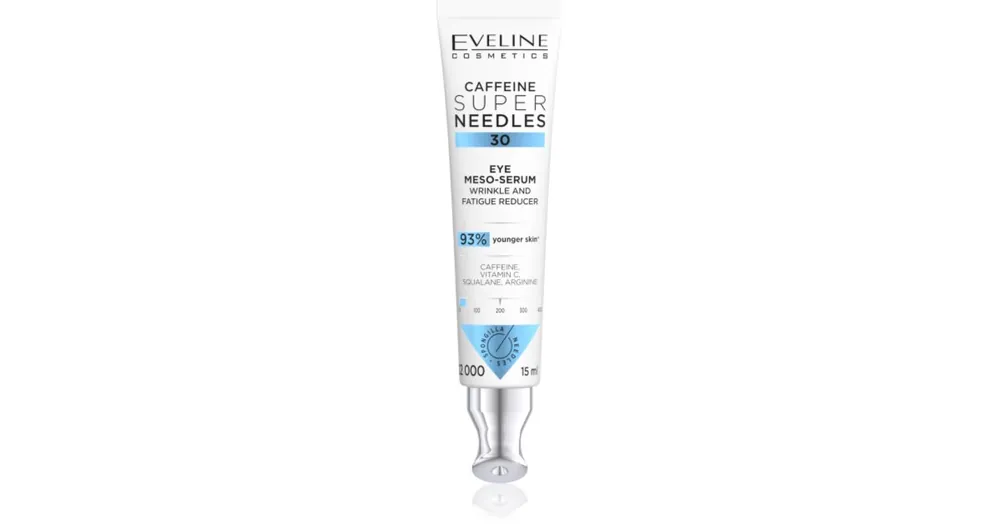 Vedd meg online Eveline CosmeticsCaffeine Super Needles 30 szemkörnyékápoló szérum a ráncok ellen
