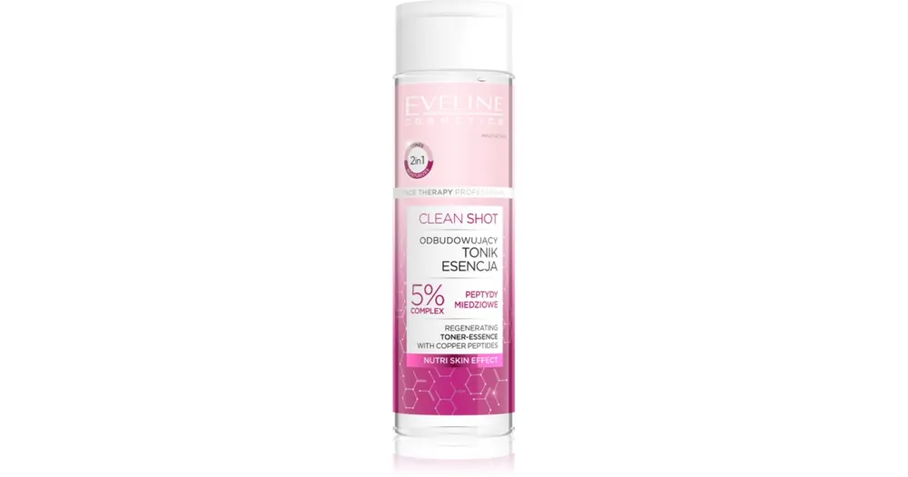 Eveline CosmeticsClean Shot 5% Copper Peptide Complex revitalizáló tonikum Expressz kézbesítés