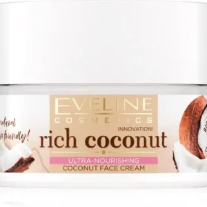 Végkiárusítás Eveline CosmeticsRich Coconut ultra hidratáló krém Nappali és éjjeli ápolás