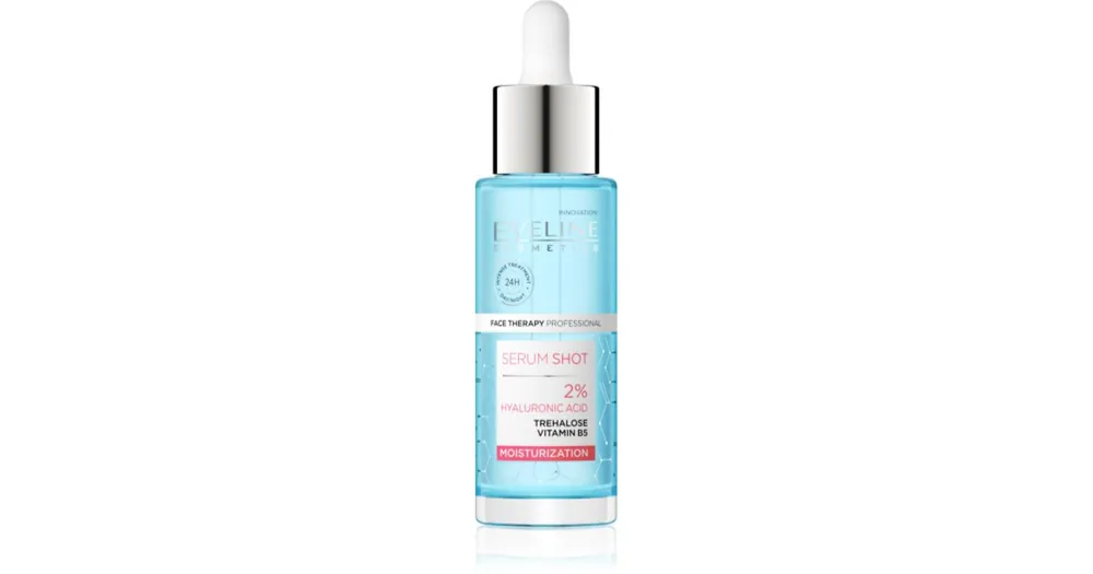 Eveline CosmeticsSerum Shot 2% Hyaluronic Acid hidratáló és tápláló szérum Kihagyhatatlan ajánlat