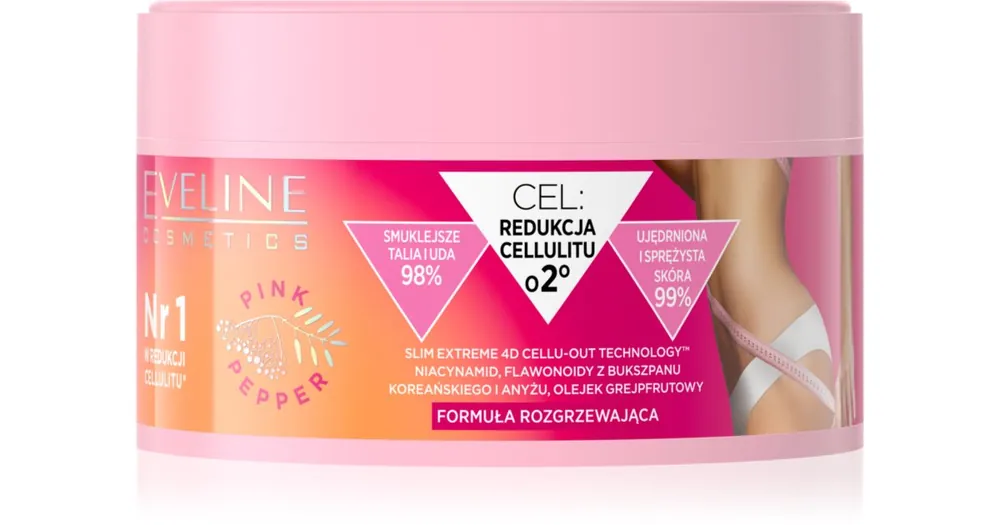 Alacsony ár Eveline CosmeticsSlim Extreme 4D Scalpel feszesítő krém narancsbőrre