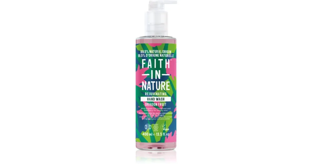 Olcsó Faith In NatureDragon Fruit természetes folyékony kézszappan revitalizáló hatású