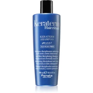 FanolaKeraterm Shampoo kisimító sampon a rakoncátlan és töredezett hajra Árcsökkenés