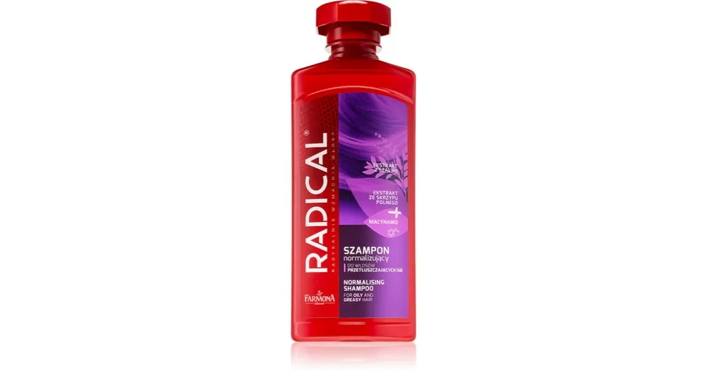 Rendeld meg most FarmonaRadical Oily Hair normalizáló sampon zsíros hajra