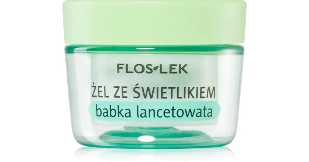 Kiárusítás Floslek LaboratoriumEye Care szemkörnyék ápoló gél útifűvel és orvosi szemvidítóval