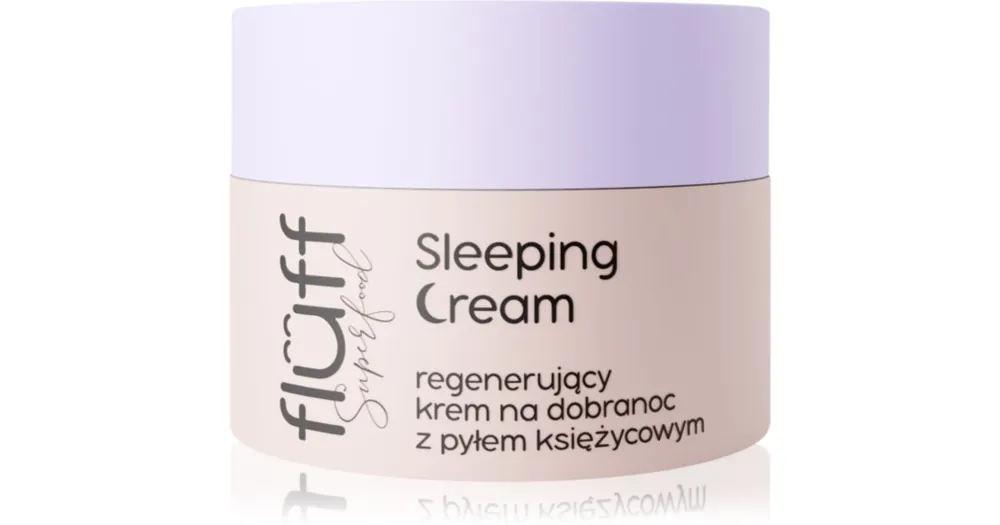 Ajánlat FluffSuperfood Sleeping Cream éjszakai regeneráló krém