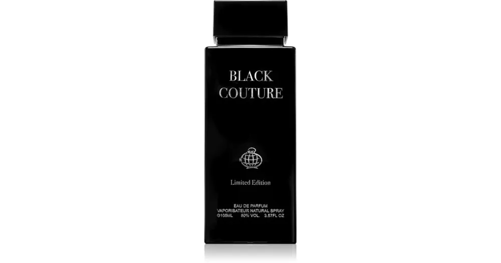 Kedvezmény Fragrance WorldBlack Couture Eau de Parfum uraknak