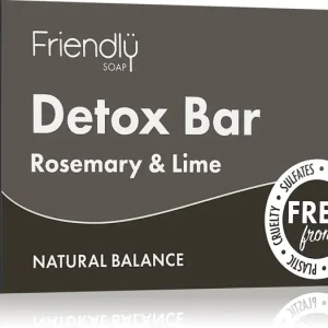 Prémium Friendly SoapDetox Bar Rosemary & Lime természetes szappan