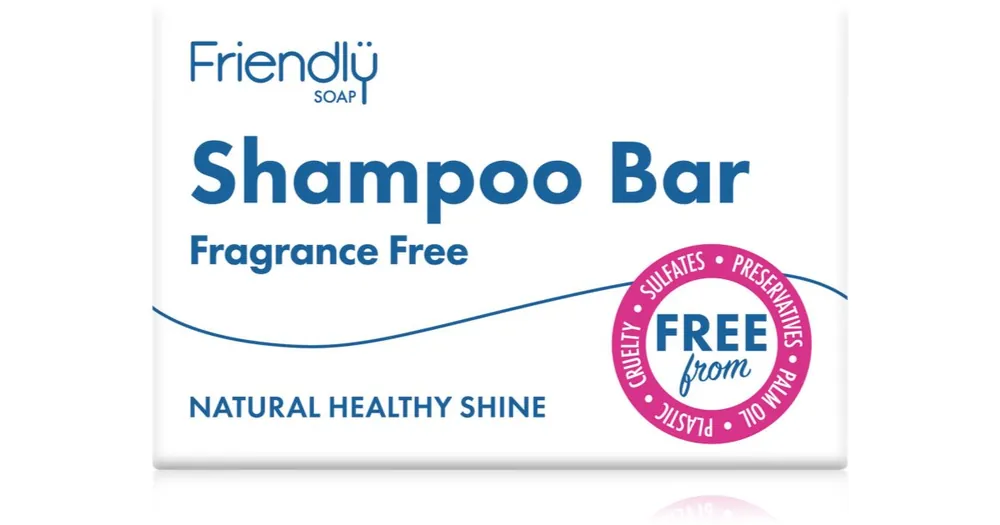 Friendly SoapNatural Shampoo Bar Fragrance Free természetes szappan hajra Gyors szállítás