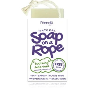 Szezonális akció Friendly SoapSoap on a Rope Aloe Vera természetes szappan zsinóron