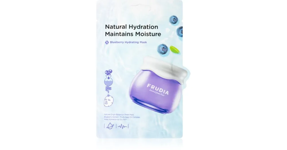 FrudiaBlueberry hidratáló maszk az érzékeny száraz bőrre Olcsó