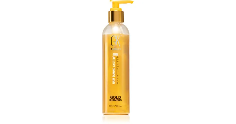 GK HairGold Shampoo hidratáló és védő sampon aloe verával és shea vajjal Különleges ajánlat