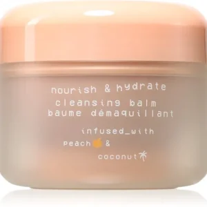 Olcsóbb Glow HubNourish & Hydrate tápláló tisztító balzsam barack kivonattal