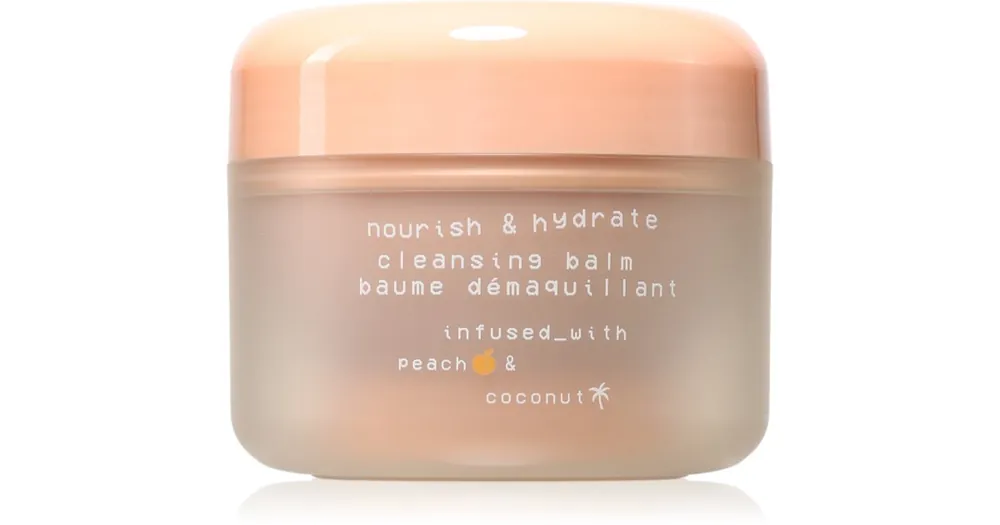 Olcsóbb Glow HubNourish & Hydrate tápláló tisztító balzsam barack kivonattal