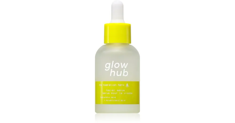 Glow HubThe Hydration Hero hidratáló arcszérum hialuronsavval Expressz kézbesítés