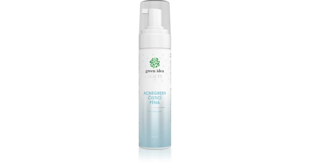 Prémium Green IdeaBeauty Acnegreen tisztító hab a problémás bőrre