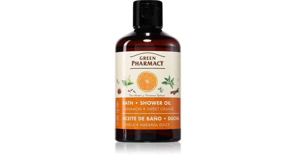 Green PharmacyCinnamon & Sweet orange Bath Oil tusoló olaj fahéj Rendeld meg most