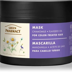 Vedd meg online Green PharmacyChamomile Mask intenzíven tápláló maszk a száraz és porózus hajra