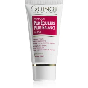 GuinotPure Balance pórusösszehúzó tisztító arcmaszk a túlzott faggyú termelődés ellen Vásárlói kedvenc