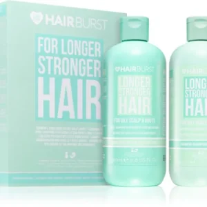 Akciós ár HairburstLonger Stronger Hair Oily Scalp & Roots Set ajándékszett zsíros hajra