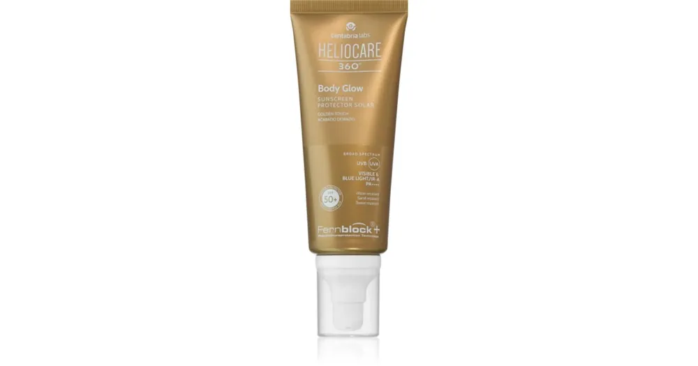 Népszerű Heliocare360° Body Glow csillámos testgél napozáshoz