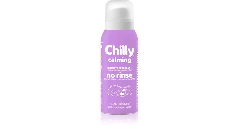 ChillySoothing No Rinse finoman tisztító hab intim higiéniára Rendeld meg most