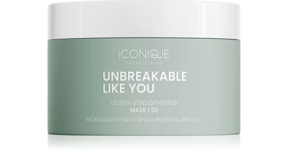 ICONIQUE ProfessionalUNBREAKABLE LIKE YOU Length Strengthening hajhosszerősítő hajpakolás Vedd meg most