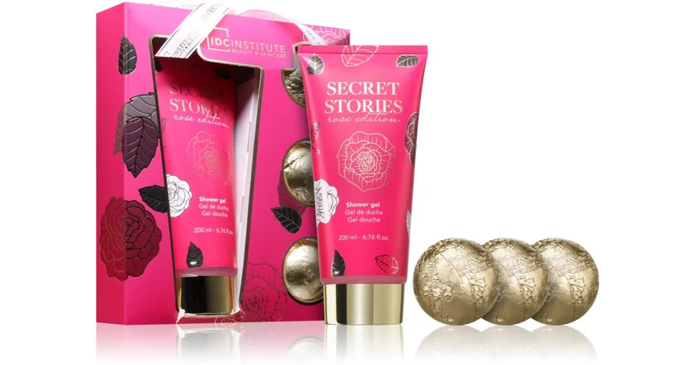 Alacsony ár IDC InstituteSecret Stories Perfect Bath ajándékszett hölgyeknek