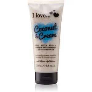 Akciós ár I LoveCoconut & Cream peeling tusfürdő