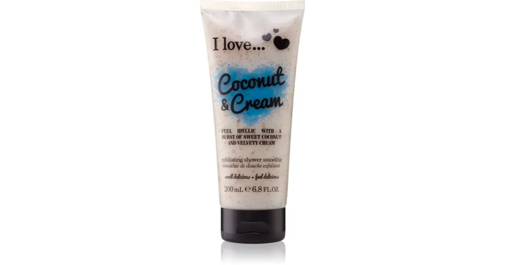 Akciós ár I LoveCoconut & Cream peeling tusfürdő