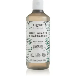 I LoveNaturals Lime, Ginger & Cardamom tusfürdő gél Olcsóbb