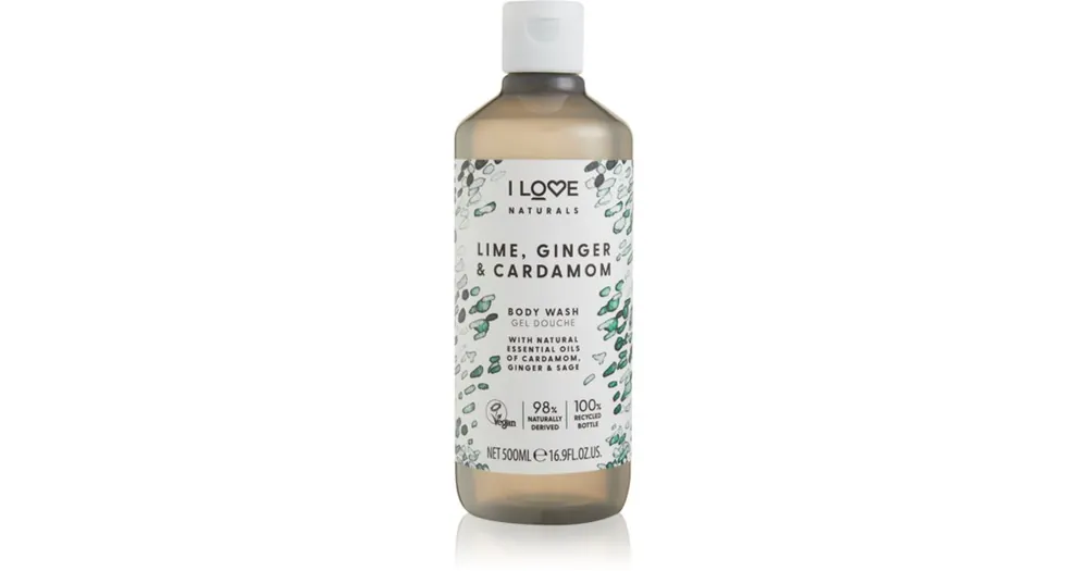 I LoveNaturals Lime, Ginger & Cardamom tusfürdő gél Olcsóbb